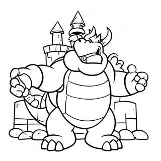 Bowser Tranh Tô Màu