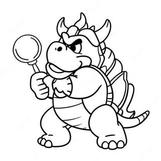 Bowser Cam Mot Cay Dua Phep Trong Trang To Mau 9018-2740