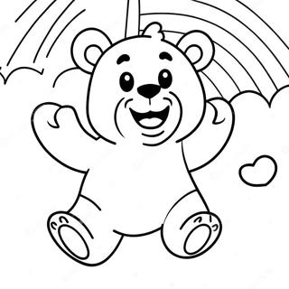 Gummy Bear Hanh Phuc Tren Cau Vong Trang To Mau 90300 30344