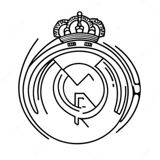Trang To Mau Logo Real Madrid 90814-30737