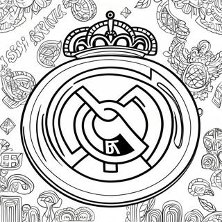 Trang To Mau Logo Real Madrid 90814-30738