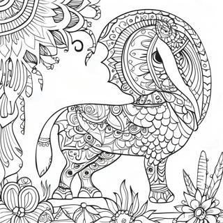 Trang To Mau Thiet Ke Alebrije Tinh Xao 91254-31155