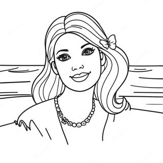 Trang To Mau Barbie O Bai Bien 915-1674