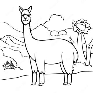 Llama Llama Tranh Tô Màu