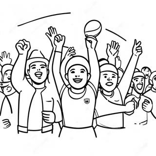 Cúp Thế Giới Trang tô màu