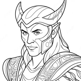 Loki Tranh Tô Màu