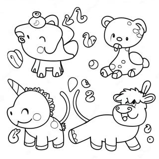 Trang To Mau Dong Vat So Ky Quai 94850-34147