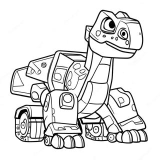 Dinotrux Tranh Tô Màu