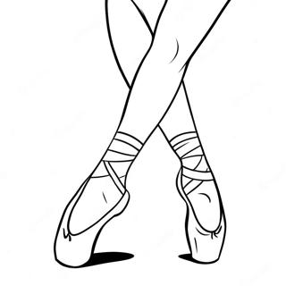 Trang To Mau Ballerina Trong Giay Pointe 96416 35407