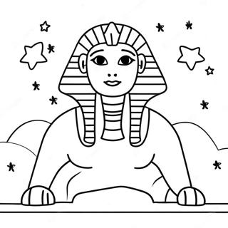 Trang To Mau Sphinx Duoi Bau Troi Day Sao 96698 35622