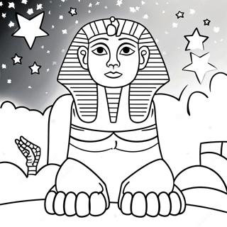 Trang To Mau Sphinx Duoi Bau Troi Day Sao 96698 35623