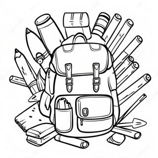 Trang To Mau Ba Lo Phieu Luu Voi Do Dung 96930 35976