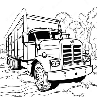 Trang To Mau Xe Tai Diesel Co Dien 97185 36168