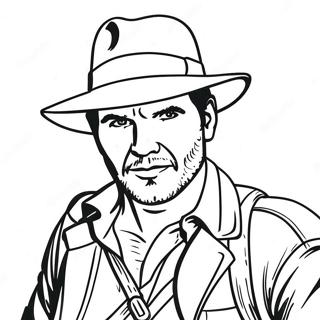 Indiana Jones Tranh Tô Màu