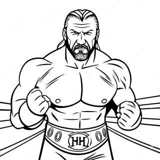 Trang To Mau Triple H Day Hanh Dong Trong San Dau 97702-36575