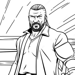 Trang To Mau Triple H Day Hanh Dong Trong San Dau 97702-36576