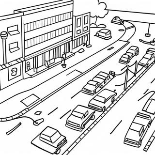 Trang To Mau Canh Duong Pho Ban Ron Cua Lego City 97726-36721