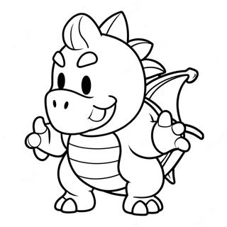 Bowser Jr Tranh Tô Màu