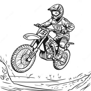 Trang To Mau Nguoi Lai Xe Dap Dia Hinh Supercross Day Mau Sac 98420 37262